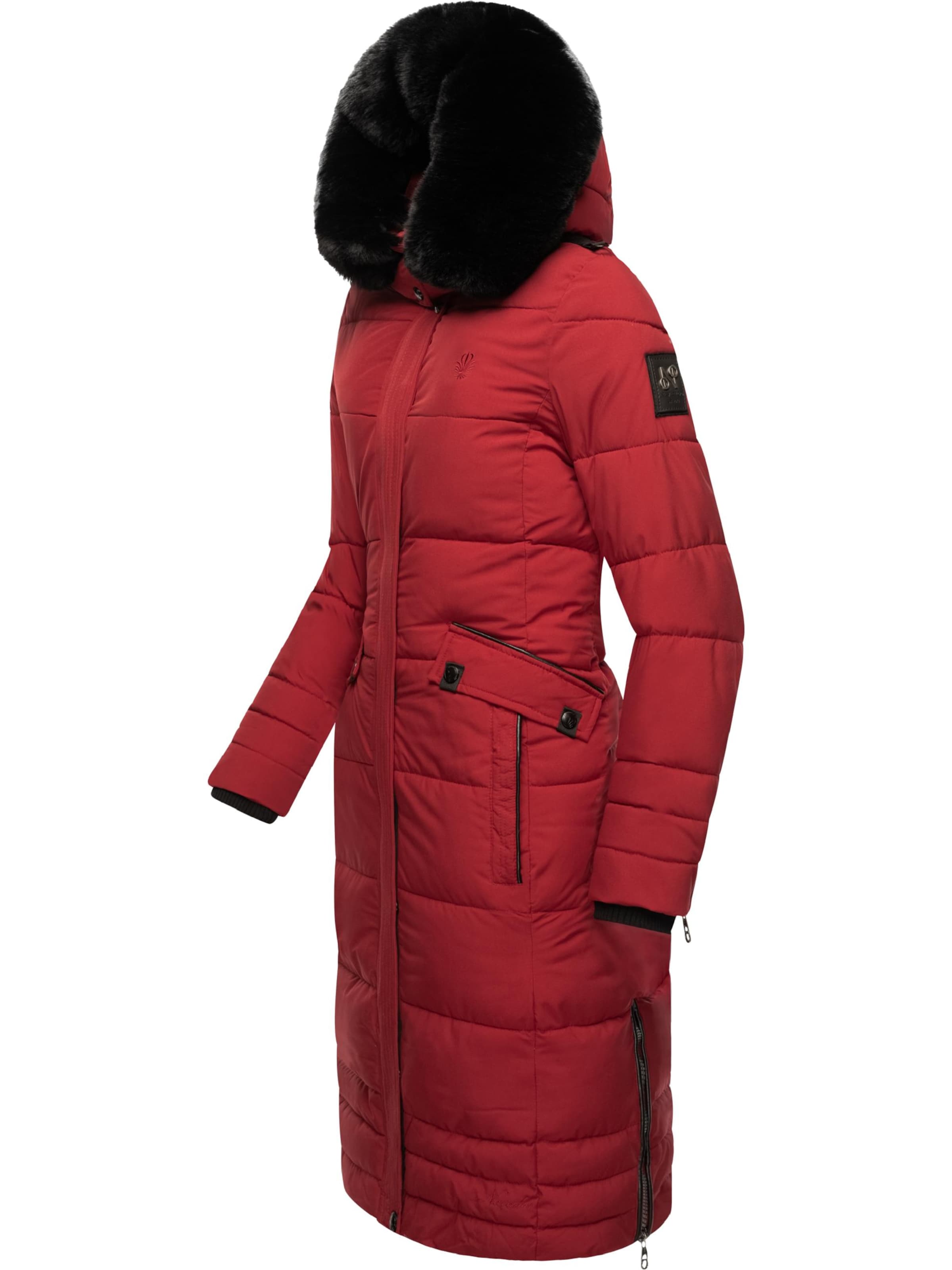 Manteau d’hiver 'Fahmiyaa' NAVAHOO en rouge
