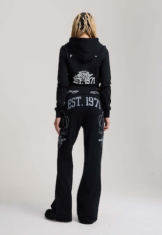 Ed Hardy - Regular Calças '1971' em preto