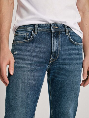 Pepe Jeans Tapered Jeans in Blau