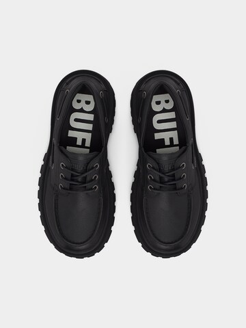 BUFFALO Mokasíny – černá