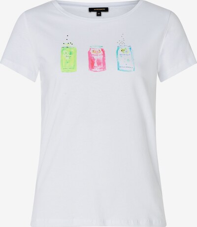 MORE & MORE T-shirt en bleu / vert / rose / blanc, Vue avec produit