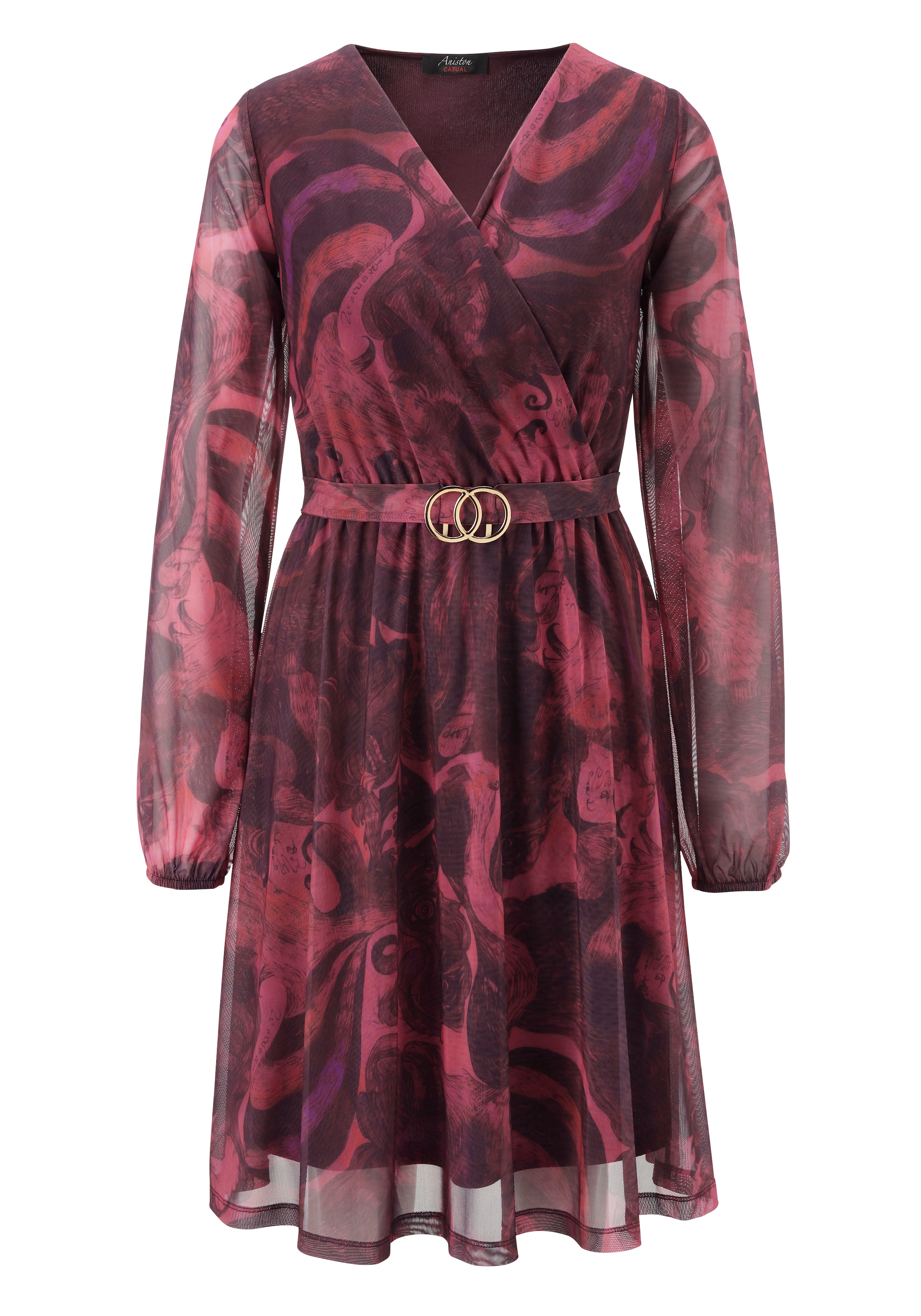 Aniston CASUAL Kleid in Rot: Vorderseite