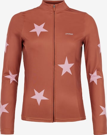 PROTEST Sportjacke 'PRTARLY' in Rot: Vorderseite