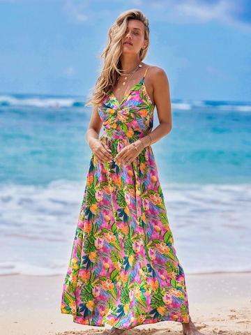 Cupshe Strandkleid 'Maxi'‌‌‌ in Grün: Vorderseite