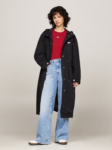 Manteau mi-saison '2-in-1' Tommy Jeans en noir