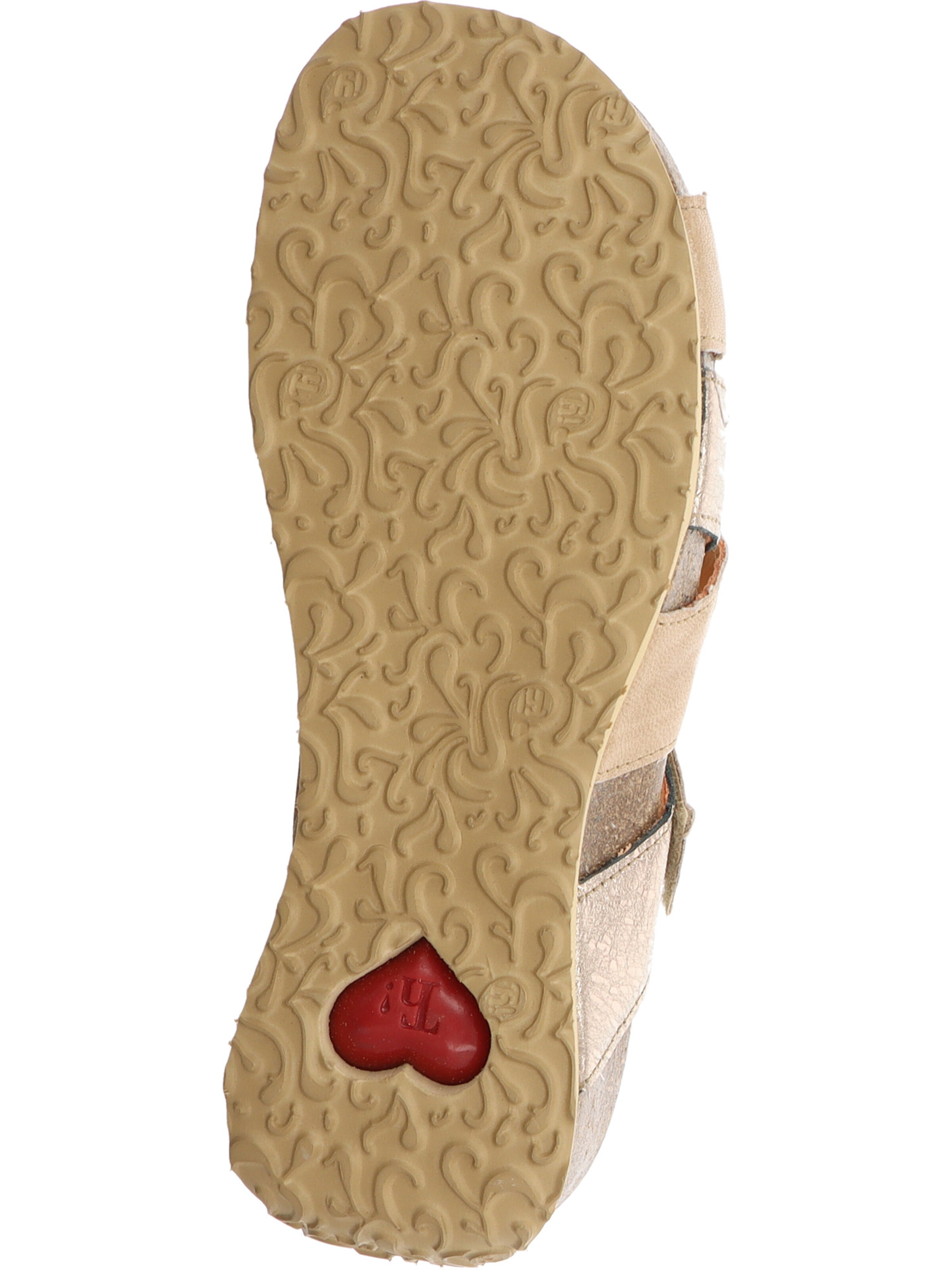 THINK! Pantolette 'Mizzi' in Beige