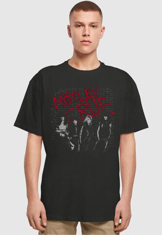 Merchcode Shirt 'Motley Crue - Strong' in Black: front