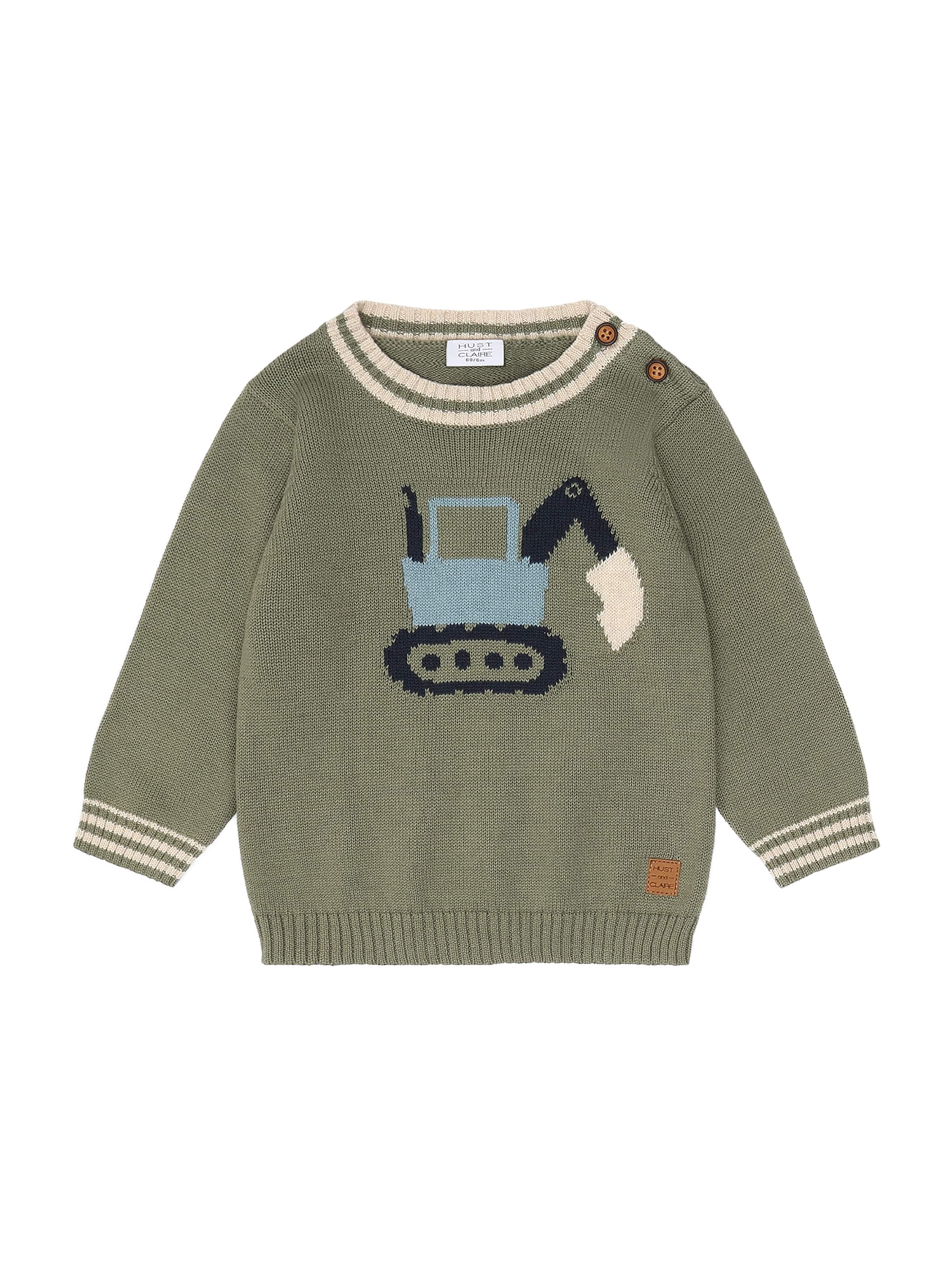 Hust & Claire Πουλόβερ 'Pilou' σε πράσινο: μπροστά