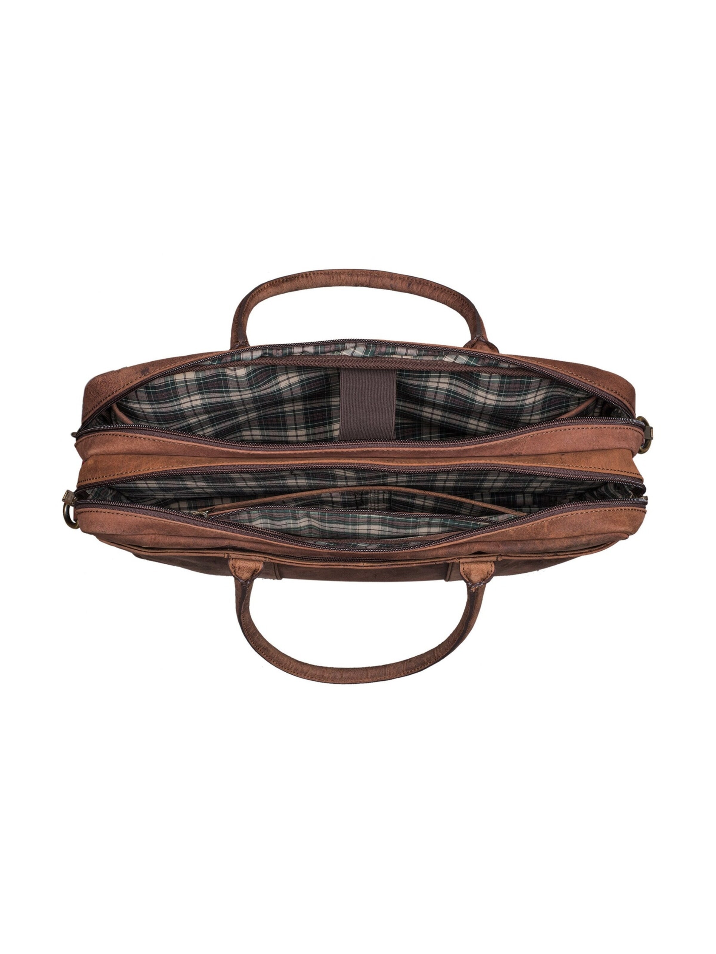 Benthill Laptop Bag in Brown