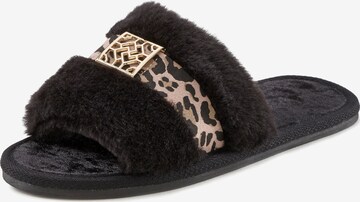 VIVANCE Slippers in Black: front