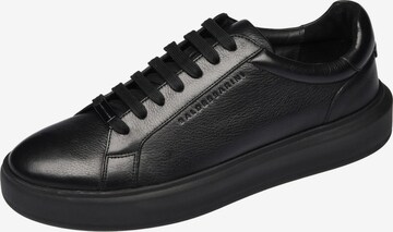 Sneaker bassa di Baldessarini in nero: frontale