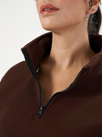 LOUIS LECLER Sweatshirt 'Sage' in Bruin