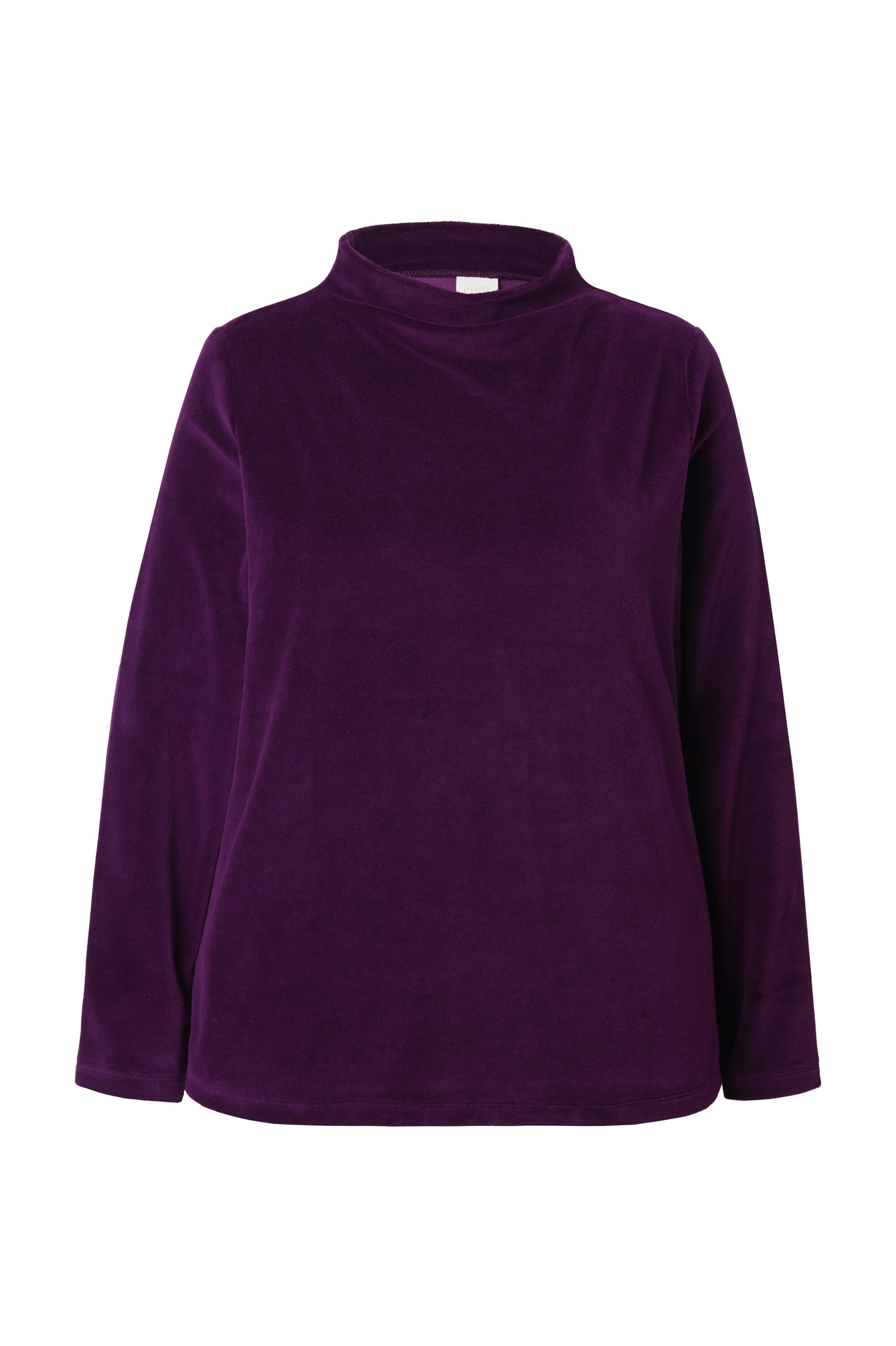 Ulla Popken Sweatshirt in Lila: Vorderseite