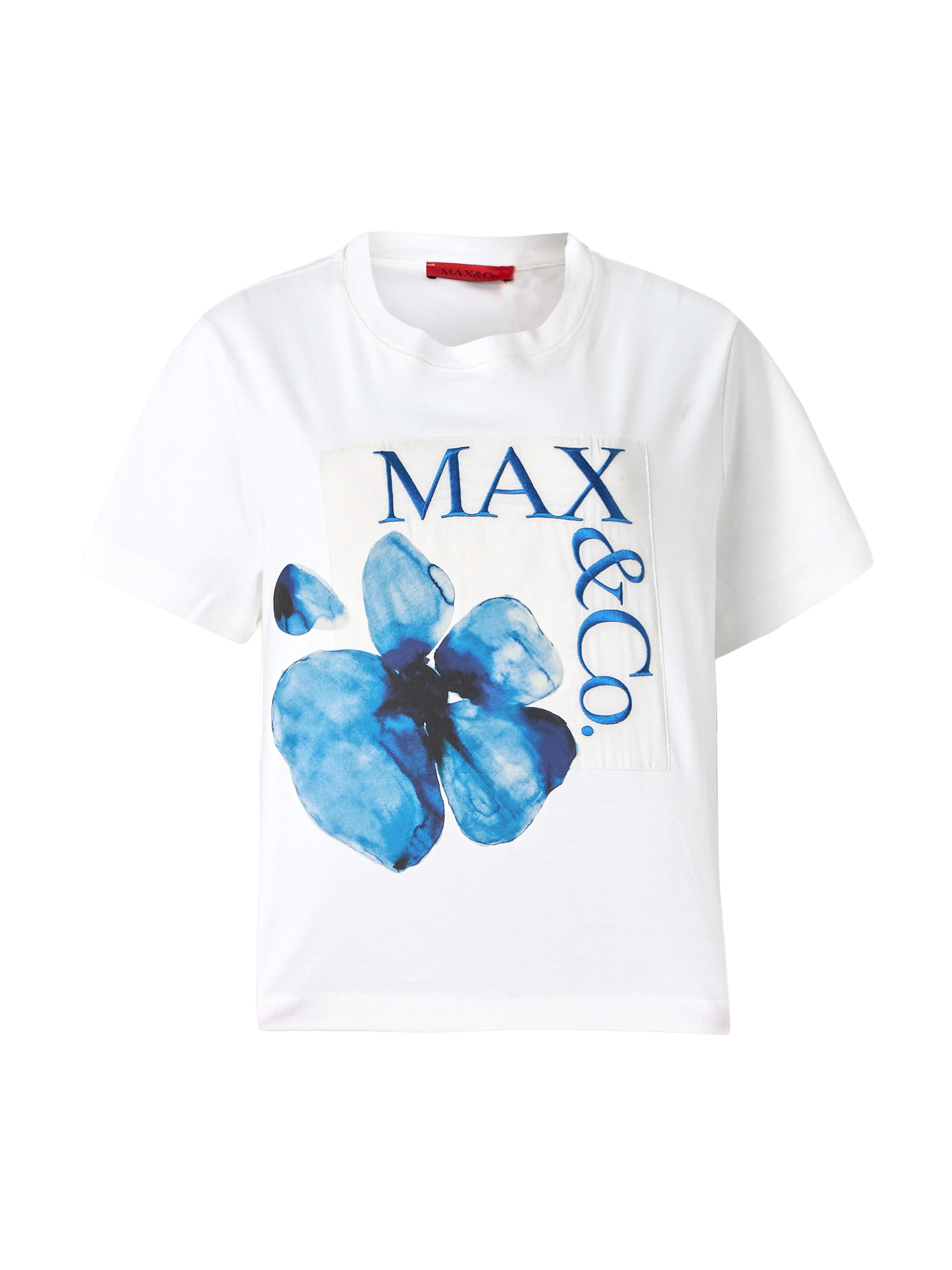 MAX&Co. - Camiseta 'MAMBO' en blanco: frente