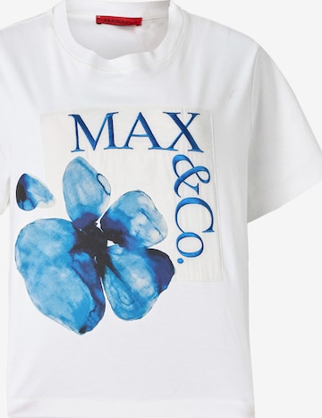 balta MAX&Co. Marškinėliai 'MAMBO': priekis