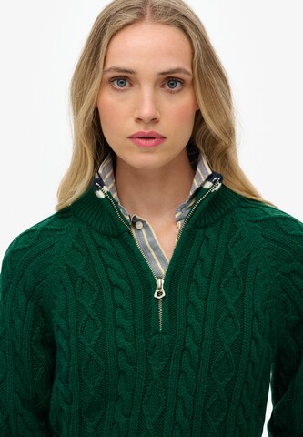 Pull-over Superdry en vert