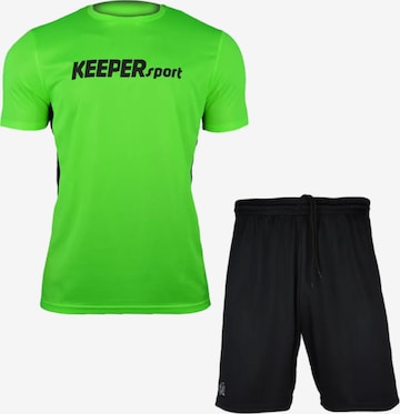 KEEPERsport Tracksuit in Green: front