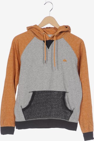 QUIKSILVER Sweatshirt & Zip-Up Hoodie in S in Grey: front