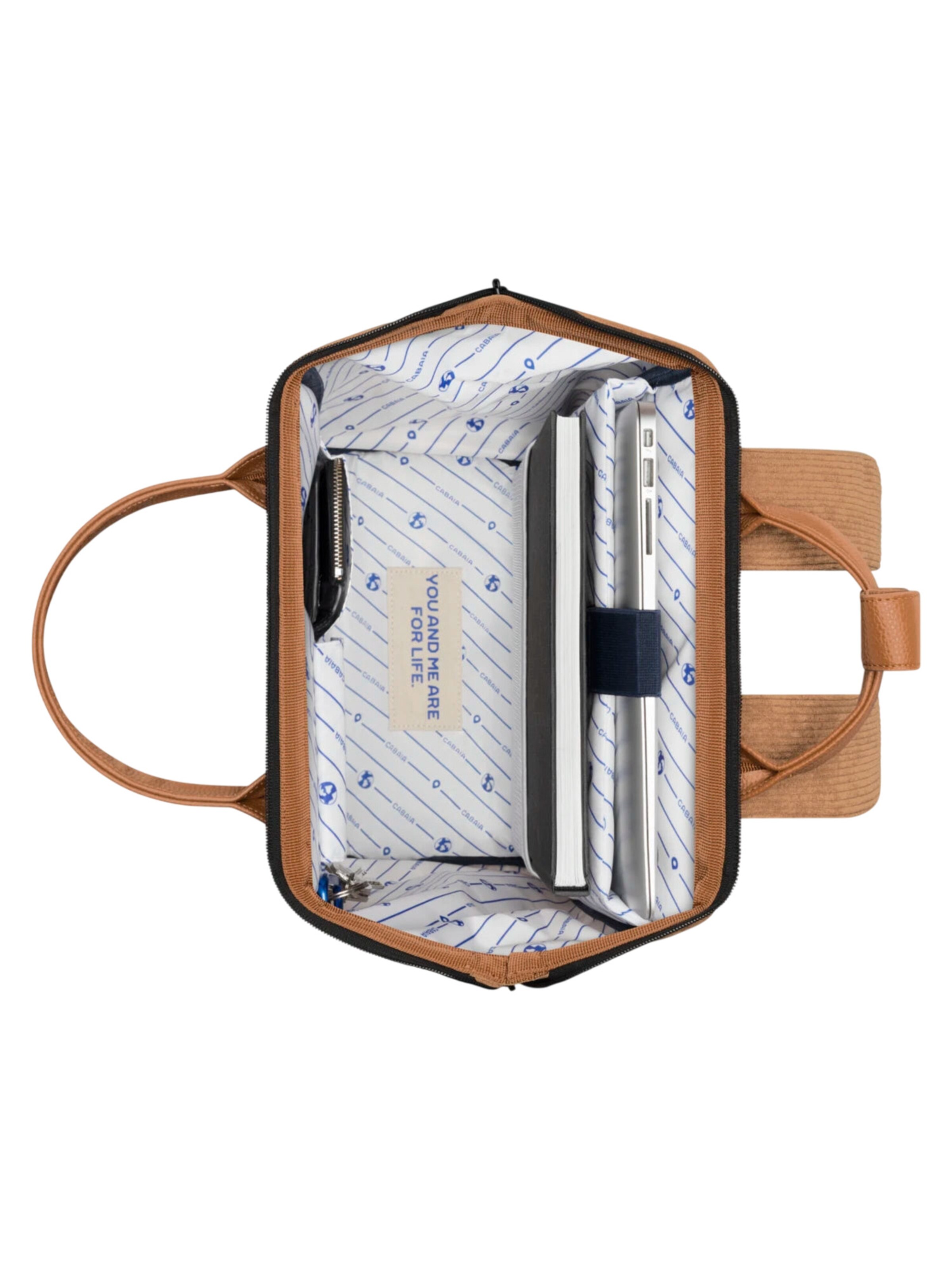 Cabaia Backpack 'Dubai M' in Beige