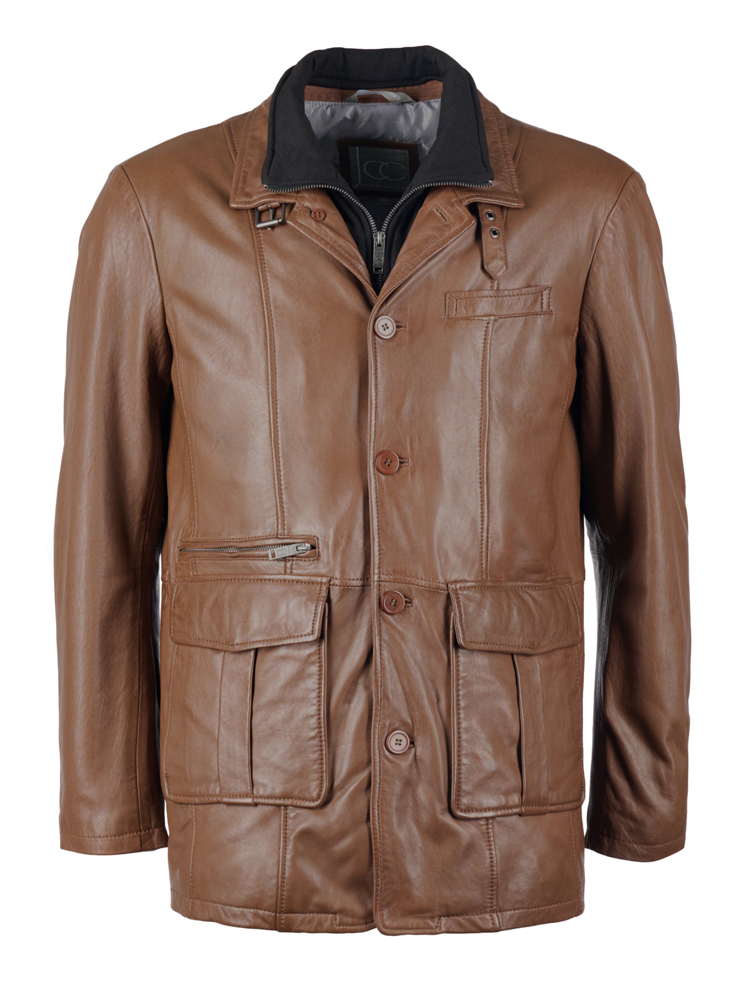 JCC Tussenjas '3102236' in Bruin: voorkant