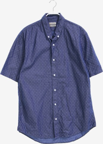 Calvin Klein Jeans Button Up Shirt in L in Blue: front