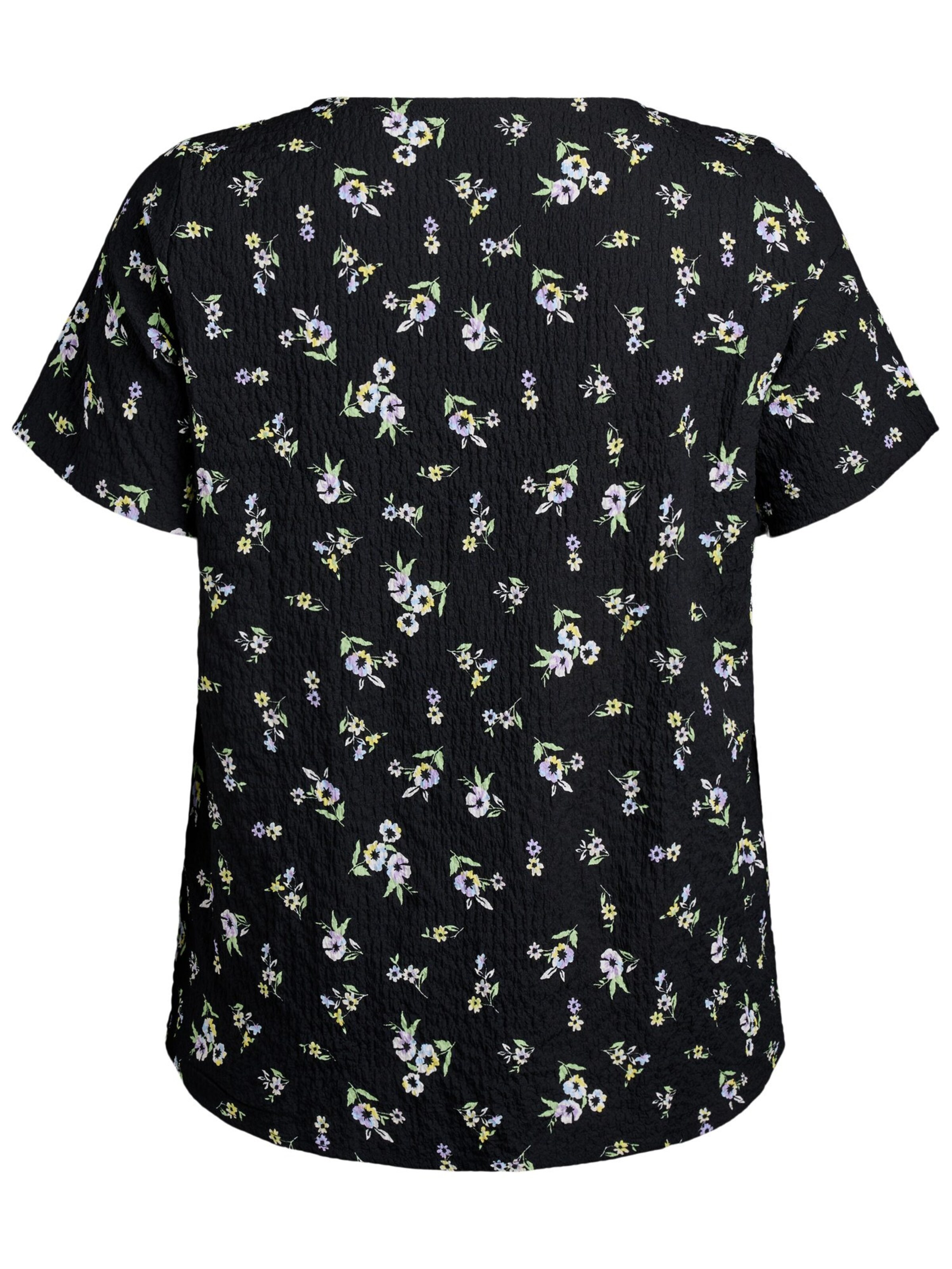 Flash by Zizzi Футболка 'Fltracy' в Черный