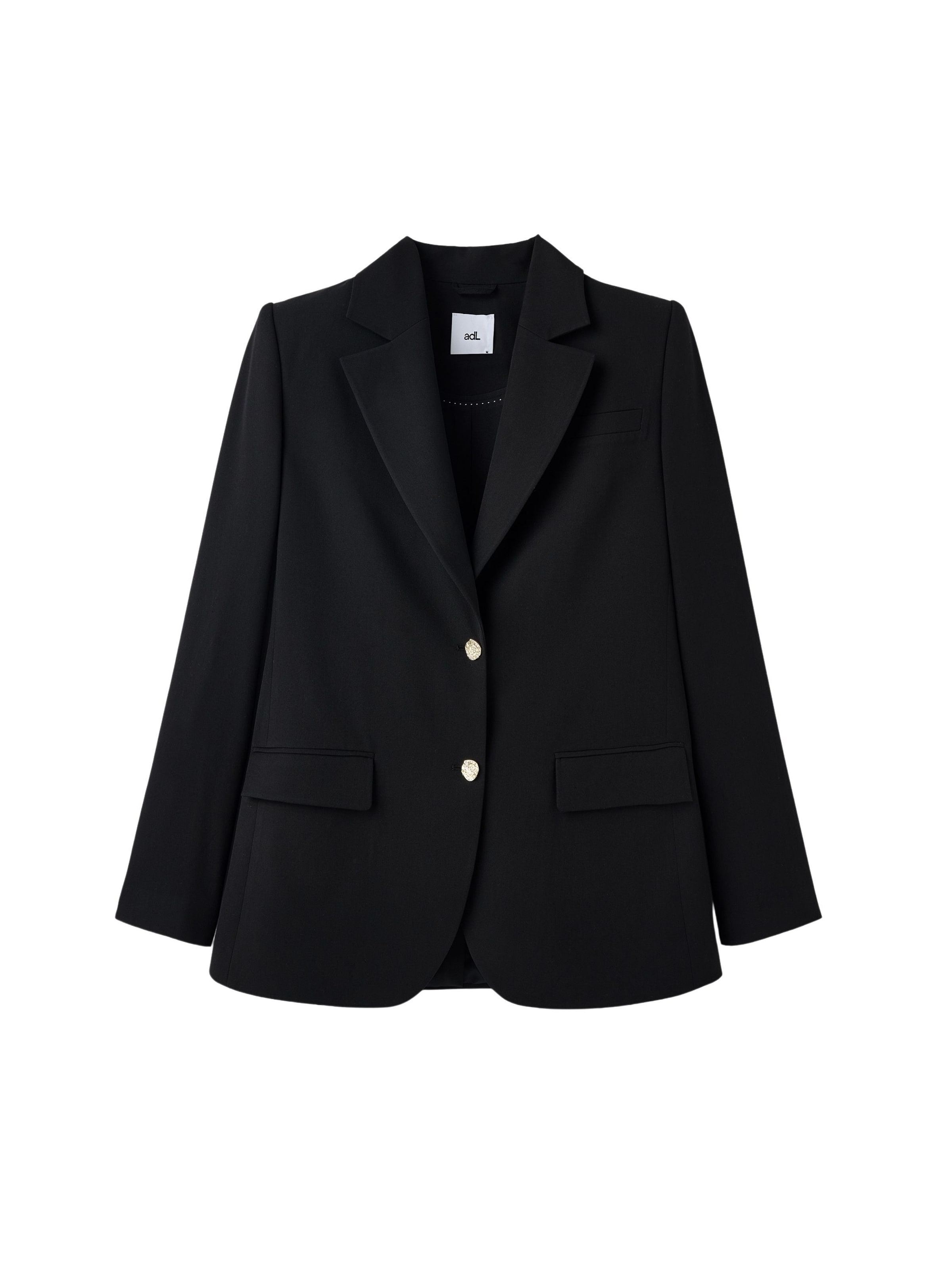 adl Blazers in Zwart: voorkant