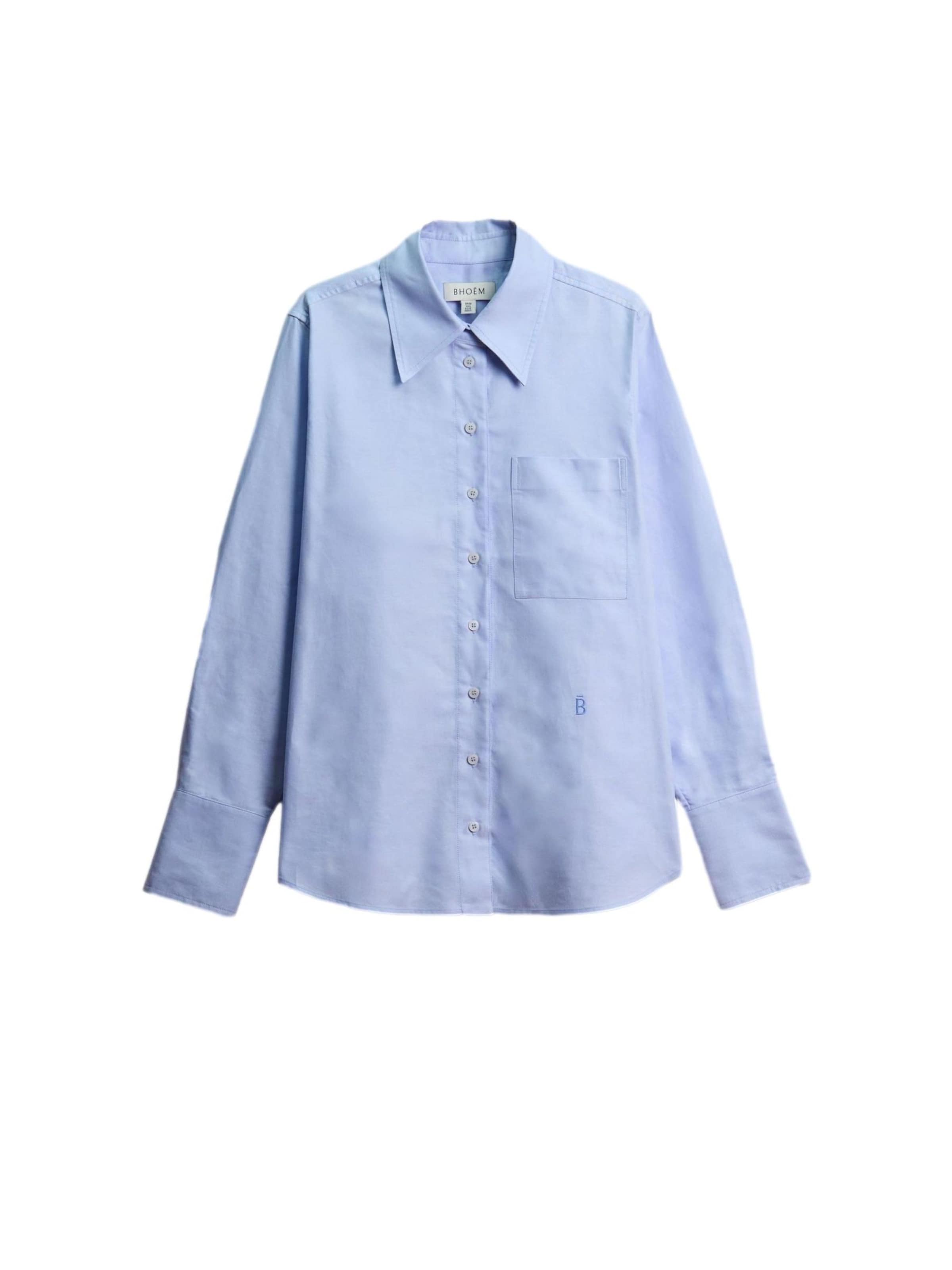 Camicia da donna di Bhoem in blu: frontale