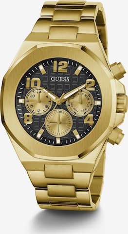 GUESS Analoog horloge ' EMPIRE ' in Goud: voorkant