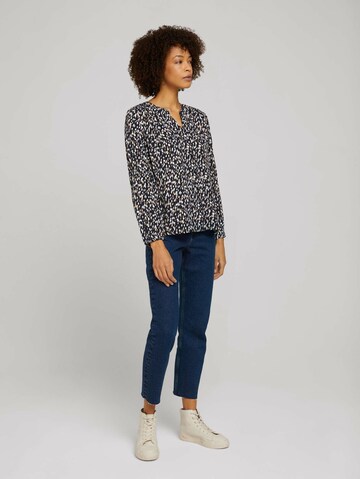 TOM TAILOR Blouse in Blue