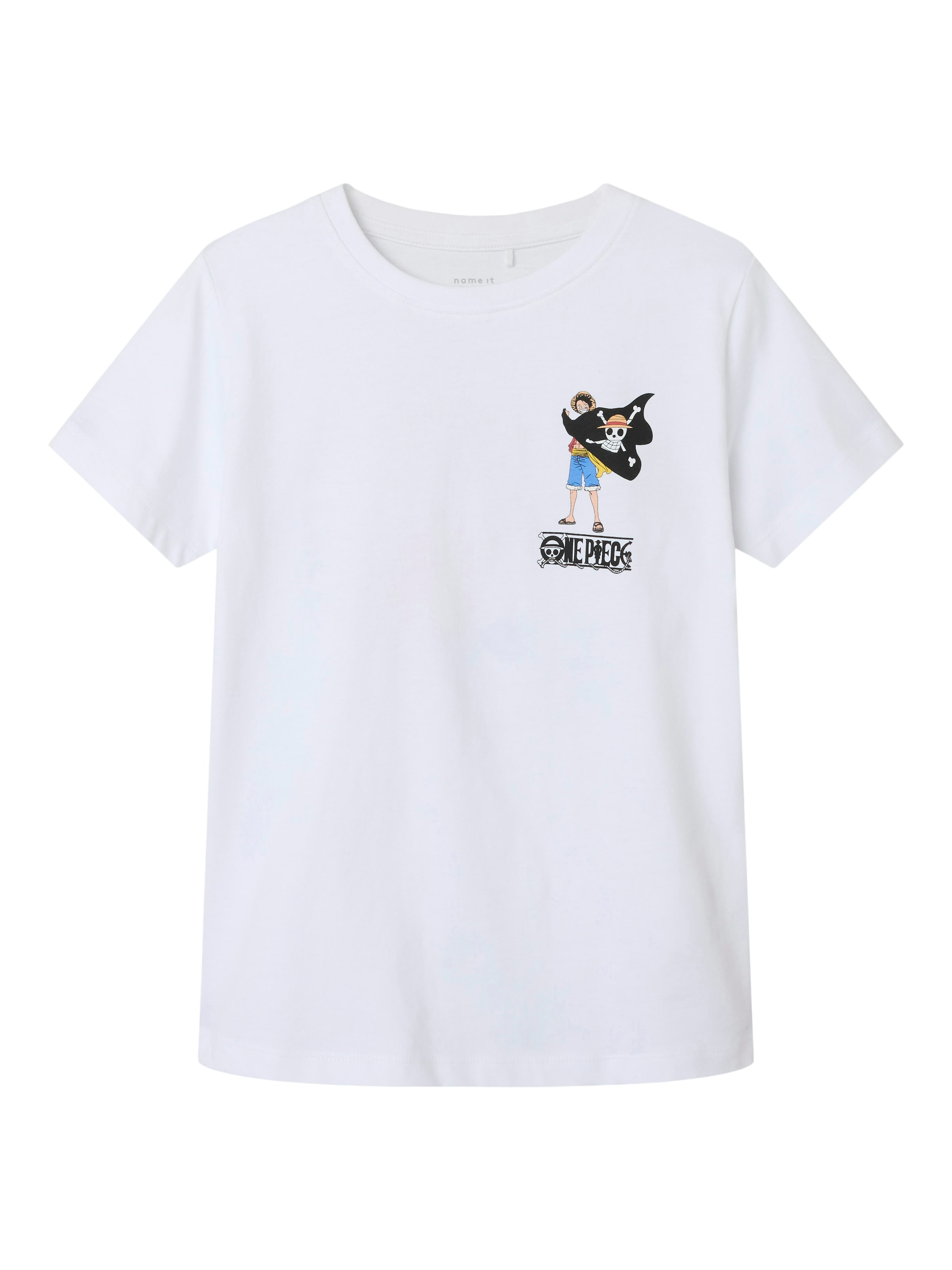 NAME IT Shirts 'NKMDio'' i hvid: forside