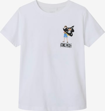 NAME IT Shirt 'NKMDio'' in White: front