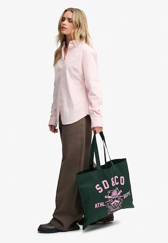 Cabas Superdry & Co en vert