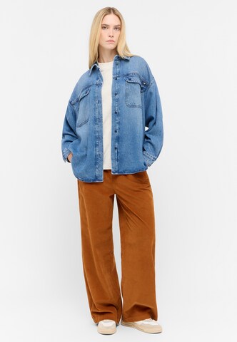 MUSTANG Loosefit Hose 'Style Bell' in Braun