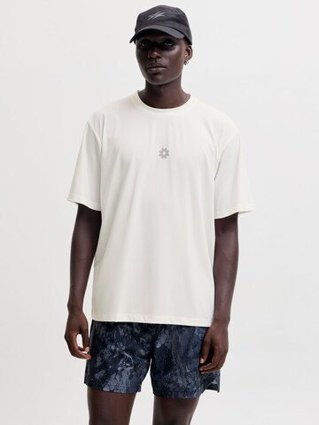 Maglia funzionale di JACK & JONES in bianco: frontale