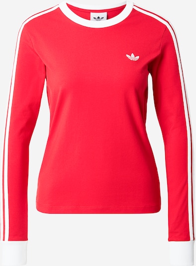 ADIDAS ORIGINALS Sweater majica u crvena / bijela, Pregled proizvoda