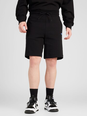 HUGO Loosefit Shorts 'Nasensio' in Schwarz: predná strana