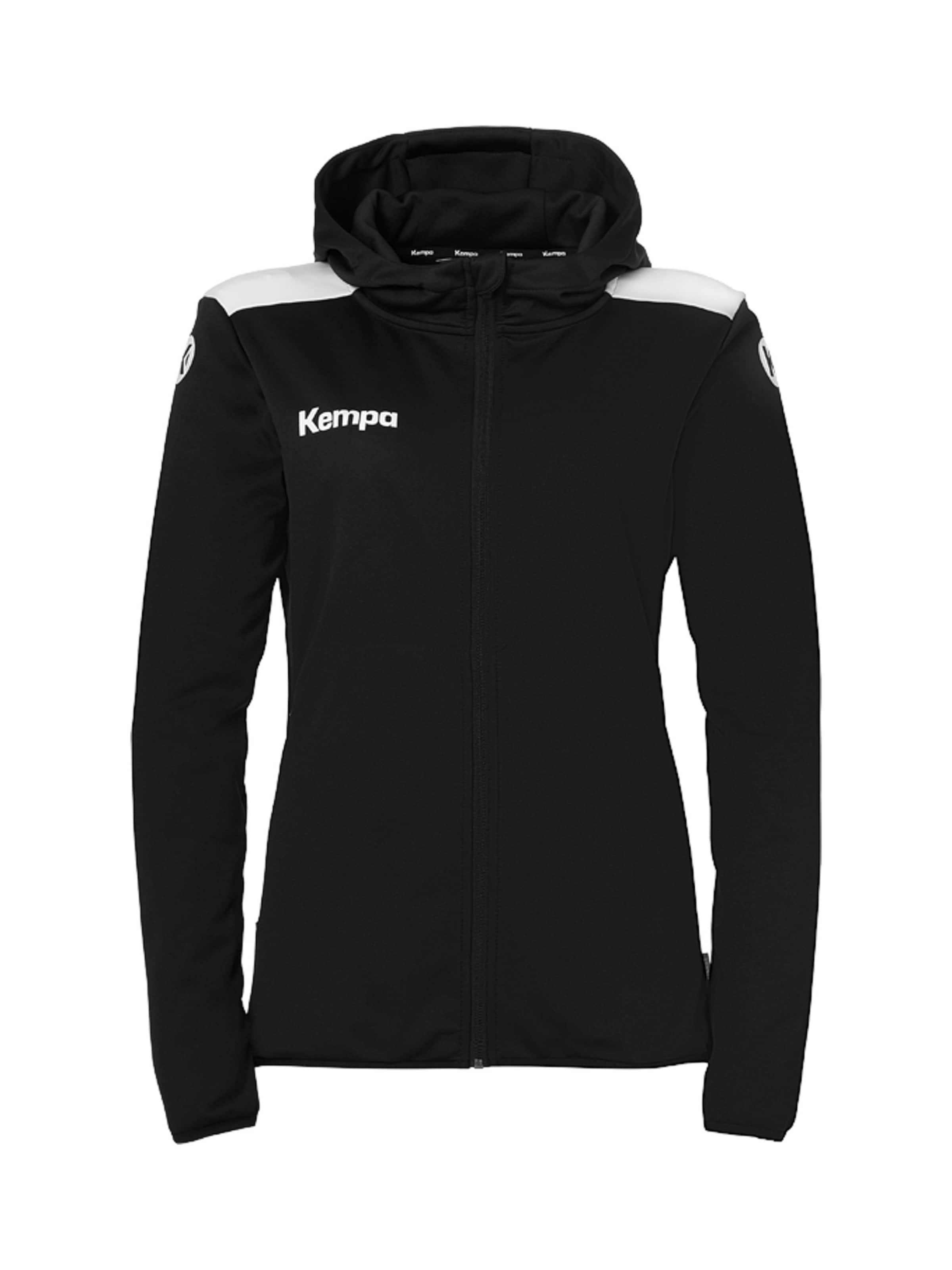 KEMPA Μπουφάν άσκησης 'Emotion 27' σε μαύρο: μπροστά