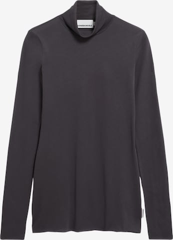 ARMEDANGELS Longsleeve SOFT in Grau: Vorderseite