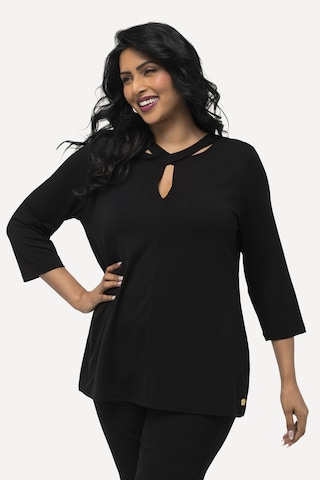 Ulla Popken Shirt in Zwart