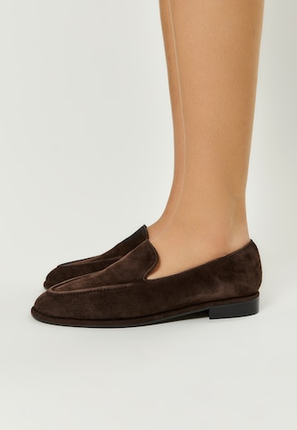 CESARE GASPARI Slip-ons in Brown