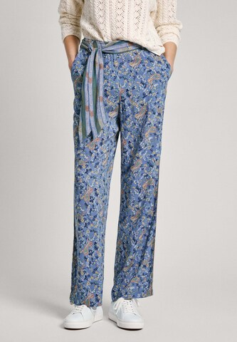 Pepe Jeans Loosefit Broek 'Monica' in Blauw: voorkant