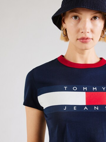 Tricou de la Tommy Jeans pe albastru