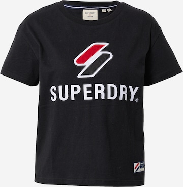Superdry Shirt 'Classic' in Black: front