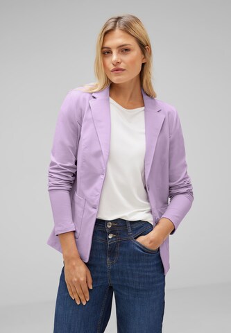 Blazer STREET ONE en violet : devant