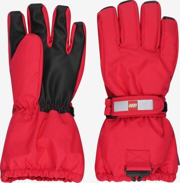 LEGO® kidswear Athletic Gloves 'ATLIN 700' in Red