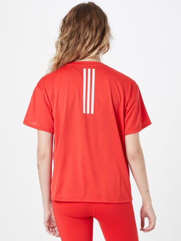 T-shirt fonctionnel ADIDAS SPORTSWEAR en rouge