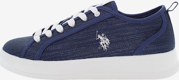 Sneaker bassa di U.S. POLO ASSN. in blu: frontale