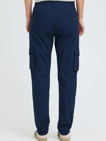 Regular Pantalon cargo ' OXKvita ' Oxmo en bleu