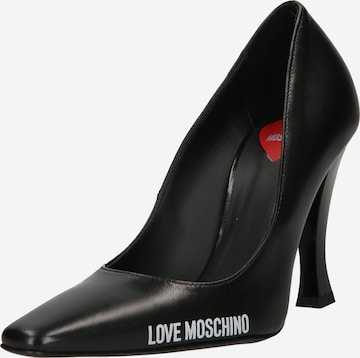 Love Moschino Czółenka w kolorze czarny: przód